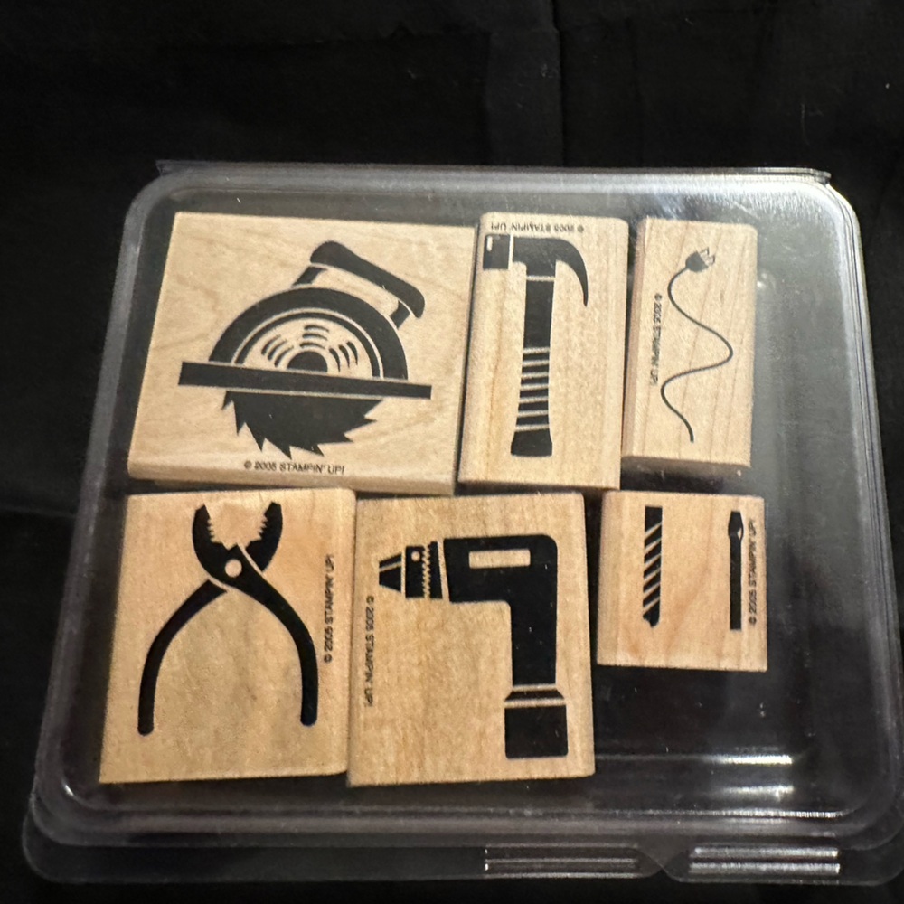 Stampin' Up! Black and Tan Tool Stamp Set